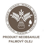 Produkt neobsahuje palmový olej