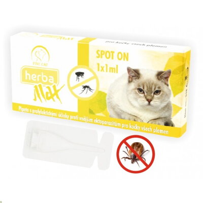 HerbaLine BIO SpotOn pro kočky 1x1ml