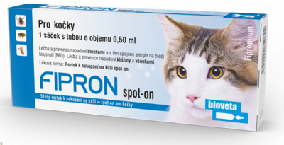 Fipron Spot-On Cat sol 50mg 0,5ml