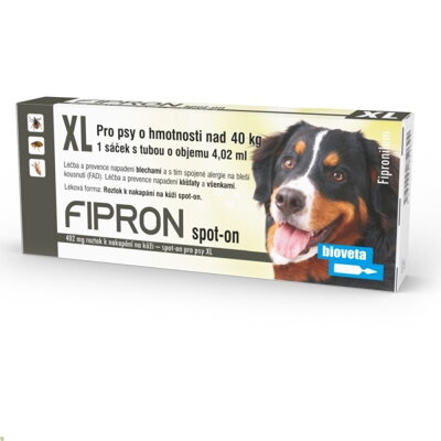 Fipron XL 402mg spot-on pro psy XL 1x4,02 ml