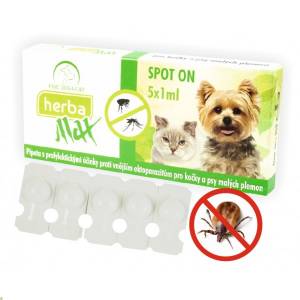 Herba Max BIO SpotOn Dog+Cat 5x1ml